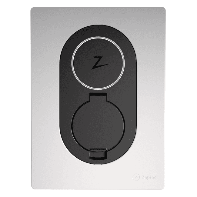 Zaptec Go & Go2 | Front Cover |  Cloud White 1