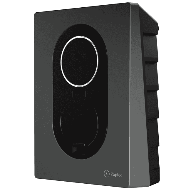 Zaptec Go & Go2 | Front Cover | Rock Grey 2