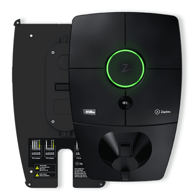 Zaptec | Pro | Cargador EV + Backplate | 22 kW  1