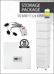 RCT Power 10 kW Inversor + 11.4 kWh Batería Paquete