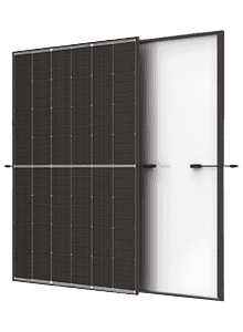 Trina 455W, N-type I-TopCon, dubbel glas Vertex S+, 72 cellen, negro frame, MC4