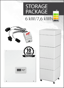 RCT Power 6kW Inversor + 7,6kWh Batería Paquete
