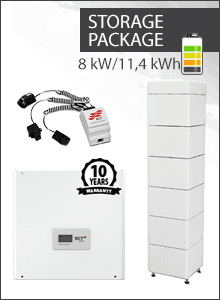 RCT Power 8 kW Inversor + 11.4 kWh Batería Paquete