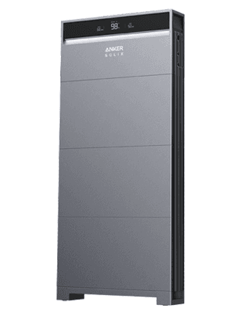 Anker Solix X1-H8K-T 3PH-voedingsmodule y 15 kWh-Paquete almacenamiento