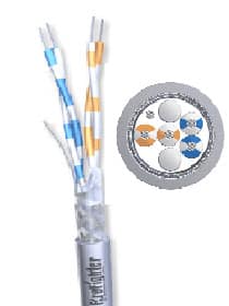 Belcom Dubbel paar originele RS485-cable 1m - 4-aderig