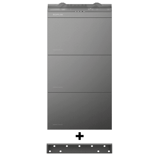 EcoFlow PowerOcean Kit | S1 | Muur | 15.3 kWh