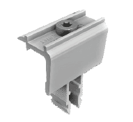 Schletter End Clamp RapidPro 30-47 mm Silver