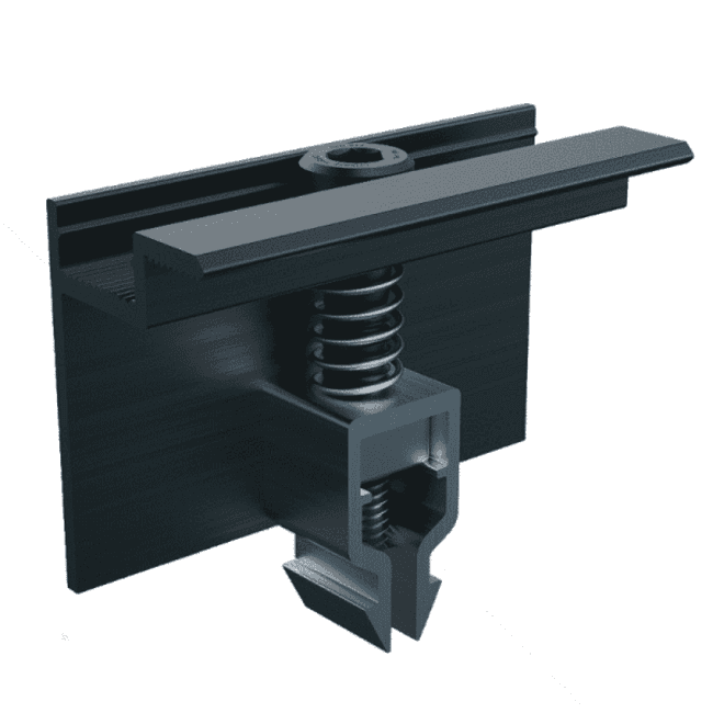 Enstall | Connect | Easy Eindklem | 30mm | negro