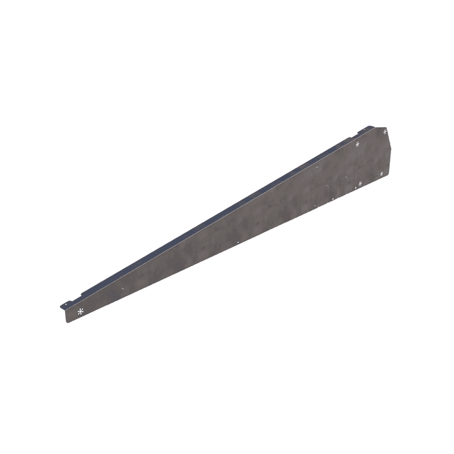 Enstall | FlatFix Fusion | Wind Deflector right Portrait negro