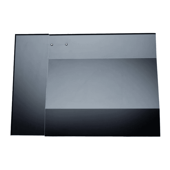 GSE | Top left corner flashing | 30 mm | negro