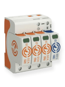 Obo Bettermann Overvoltage Protection AC Class II 3 Phase
