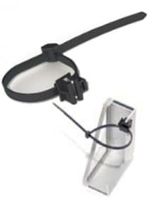 Renusol Randclip 0,7-3 mm con kabelband (Pack or 100)