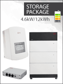 Solis 1PH 4.6kW Storage Hybrid / BYD LVS 12kWh Package 