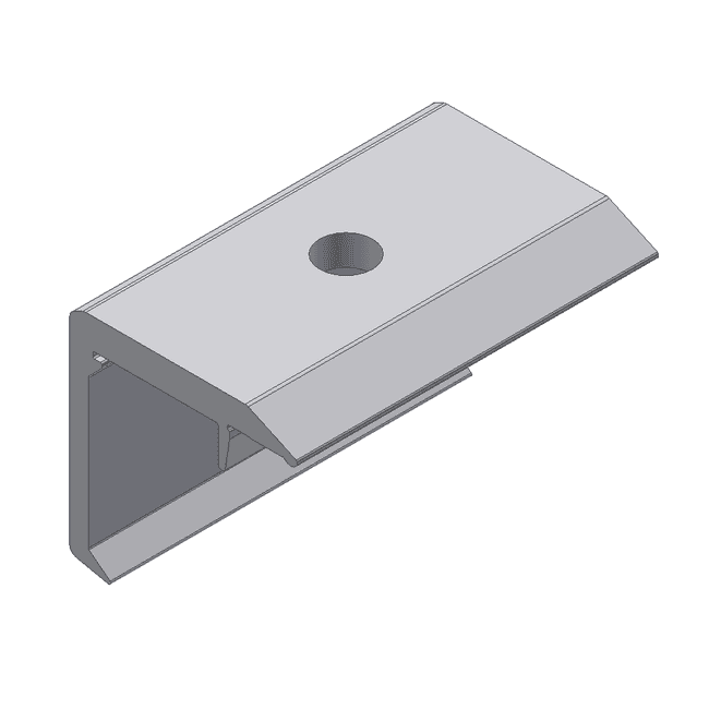 Van der Valk | ValkPitched - Clamp | Alu. klemplaat para de Eindklem