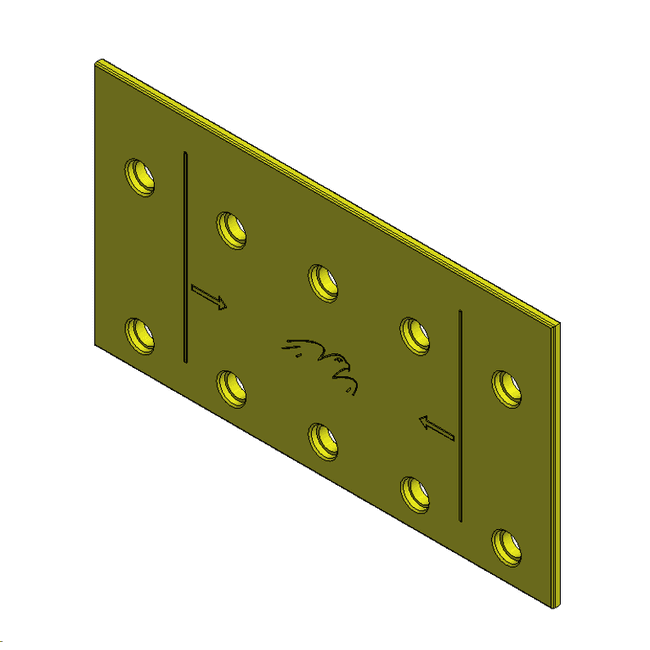 Van der Valk | ValkPitched - Clamp | Strongline EPDM rubber opvulplaatje