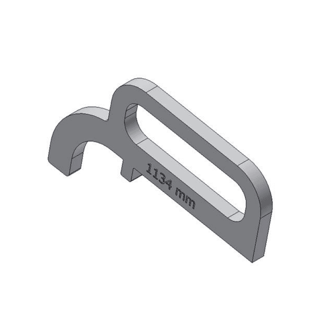 Unknown Van der Valk | ValkPro+ | Uitlijntool para 1134mm brede panelen