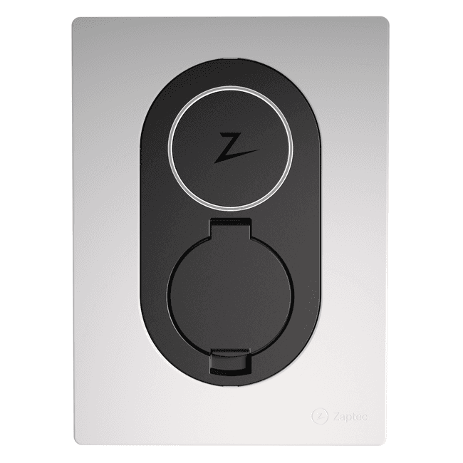 Zaptec Go & Go2 | Front Cover |  Cloud White