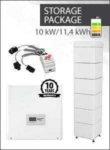 RCT Power 10 kW Inversor + 11.4 kWh Batería Paquete