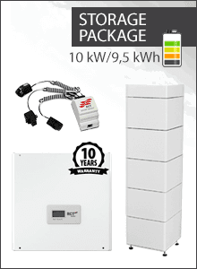 RCT Power 10kW Inversor + 9.5kWh Batería Paquete