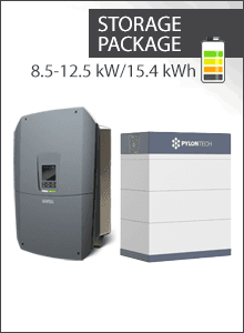 15.4 kWh Paquete almacenamiento - Kostal Plenticore G3 M + 3x Pylontech Force H3