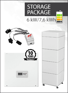RCT Power 6kW Inversor + 7,6kWh Batería Paquete