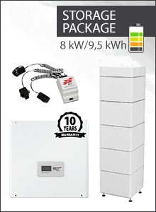 RCT Power 8kW Inversor + 9.5kWh Batería Paquete