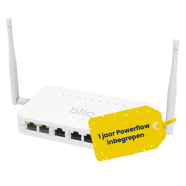 Bliq Energiemanager V3.0 | 1 jaar Powerflow inbegrepen