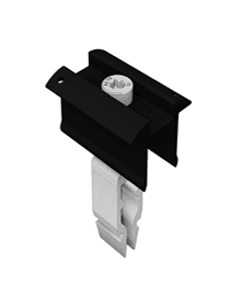 Schletter Centreer klem Rapid 16 30-40mm negro