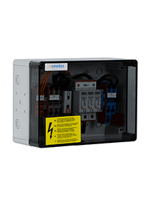 Enwitec DC generator aansluitdoos IP65 type I & II