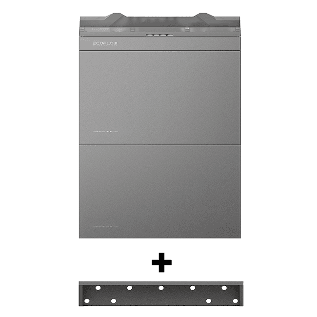 EcoFlow PowerOcean PLUS Kit | S2 | Muur | 10.2 kWh