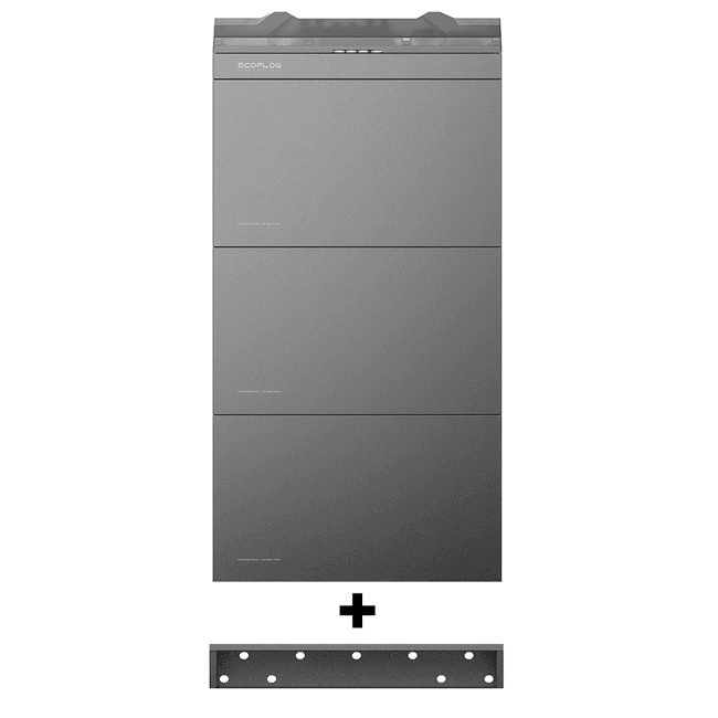 EcoFlow PowerOcean PLUS Kit | S2 | Muur | 15.3 kWh