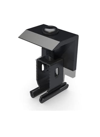 Renusol End Clamp+ 30 - 50mm Negro 