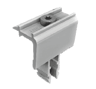 Schletter End Clamp RapidPro 30-47 mm Silver