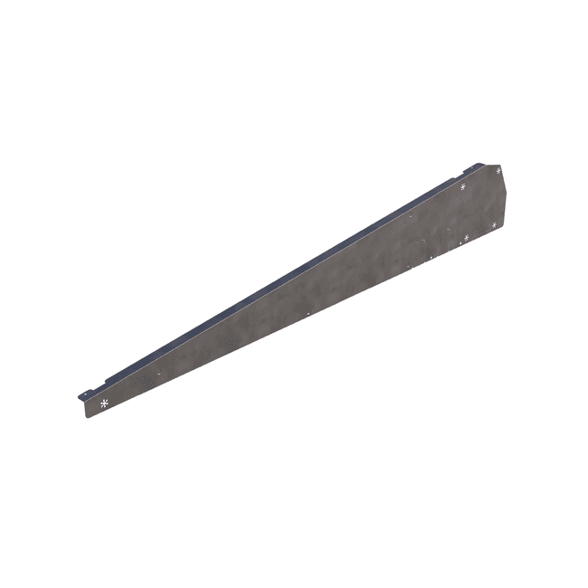 Enstall | FlatFix Fusion | Wind Deflector right Portrait negro