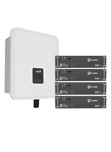 Fox ESS Fox Paquete almacenamiento 10.4 kWh - Fox H3 10 kWh Hybrid + 4x HV2600 Batería