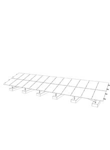 K2 vrijstaande N-Rack 2.20 CS-kit - modulelengte tot 1905 mm