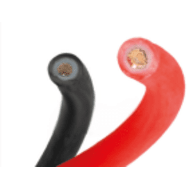 Dtc cable set HV | rojo y negro | 3 meter