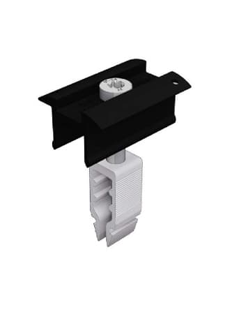 Schletter Mid Clamp Classic Wide 30-40mm Negro