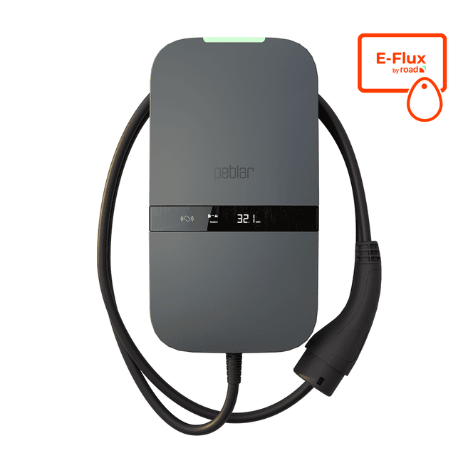 Peblar | Business | 22kW | MID | 7.5M cable | Incl. e-flux sim