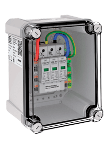 Obo Bettermann PV-systeem oplossing type 2 para 1 MPP tracker, 1000V DC - V2