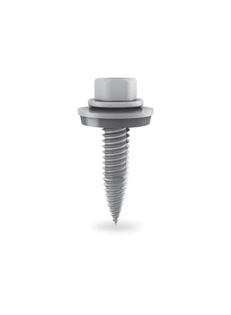 K2 Self-tapping screw con sealing ring 6x25