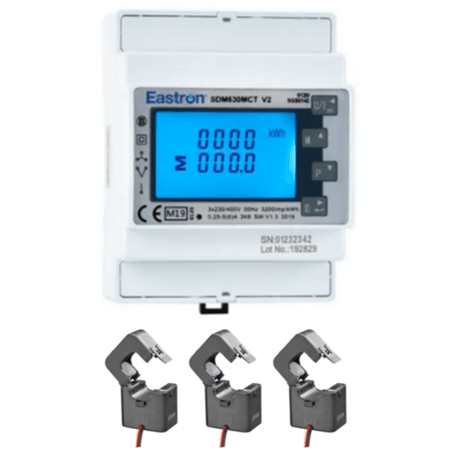 Solis | 3-phase meter para EH3P or RHI/EH1P | + 3xCT 120A