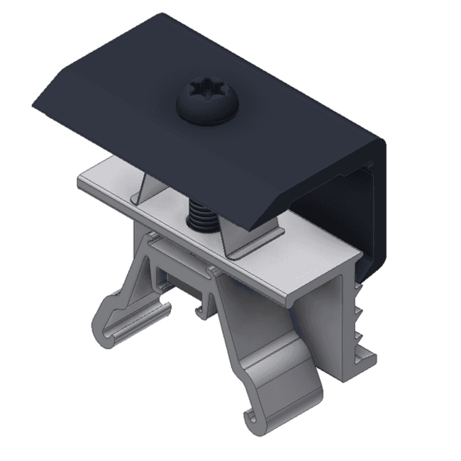 Van Der Valk Van der Valk | ValkAce | Alu. Eindklem | negro