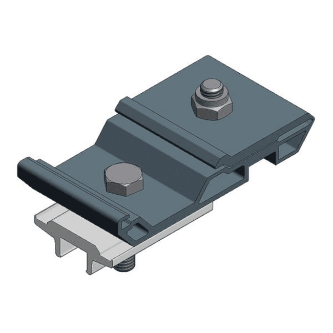 Van Der Valk Van der Valk | ValkPitched - Insert | Alu. mounting clamp | 50mm | negro