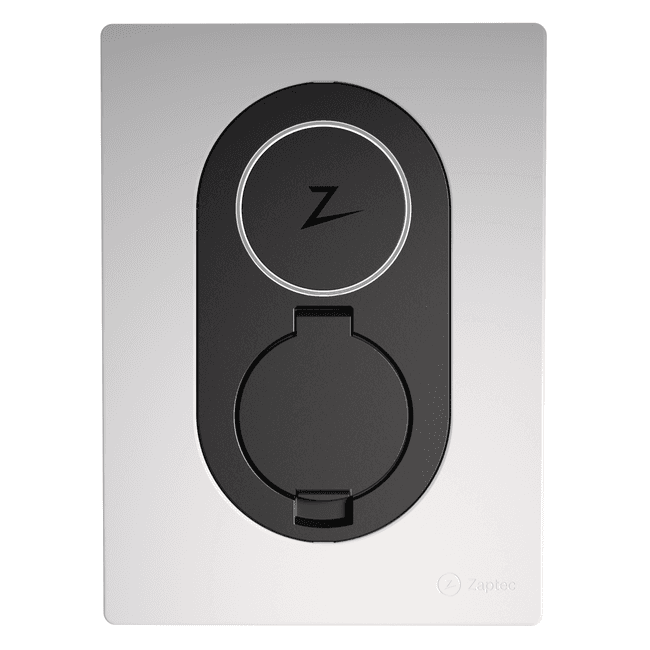 Zaptec Go & Go2 | Front Cover |  Cloud White