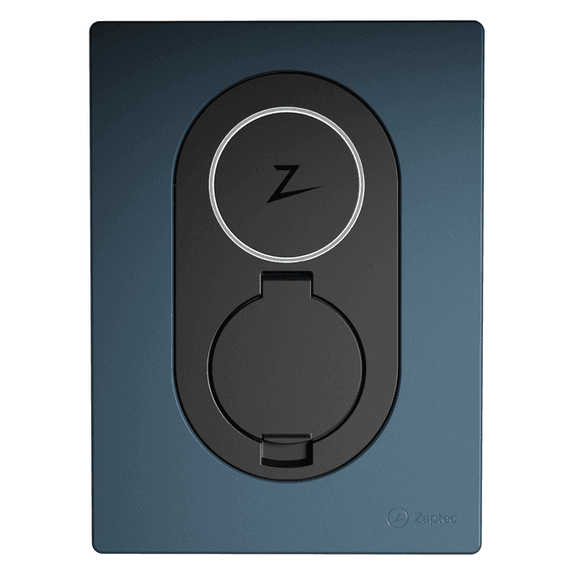 Zaptec Go & Go2 | Front Cover | Midnight Blue