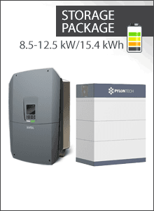 15.4 kWh Paquete almacenamiento - Kostal Plenticore G3 M + 3x Pylontech Force H3