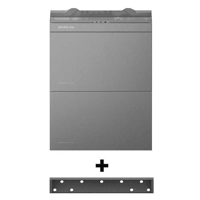 EcoFlow PowerOcean PLUS Kit | S2 | Muur | 10.2 kWh