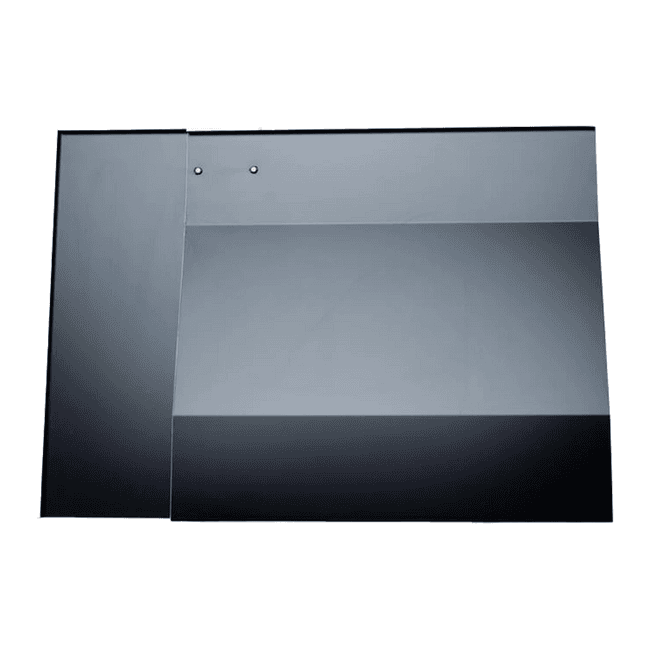 GSE | Top left corner flashing | 30 mm | negro