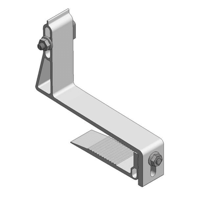 Van Der Valk Van der Valk | ValkPitched - Clamp | Alu. Slimline gancho de techo | verstelbaar| Twist